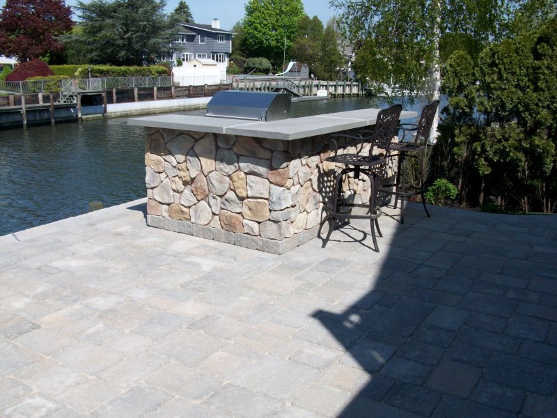 edlorado outdoor bar waterfront property